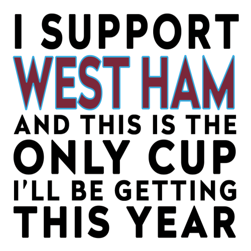 Funny Football Mug Gift – I Support and This is the Only Cup I’ll Be Getting This Year – Joke Present for Football Fans