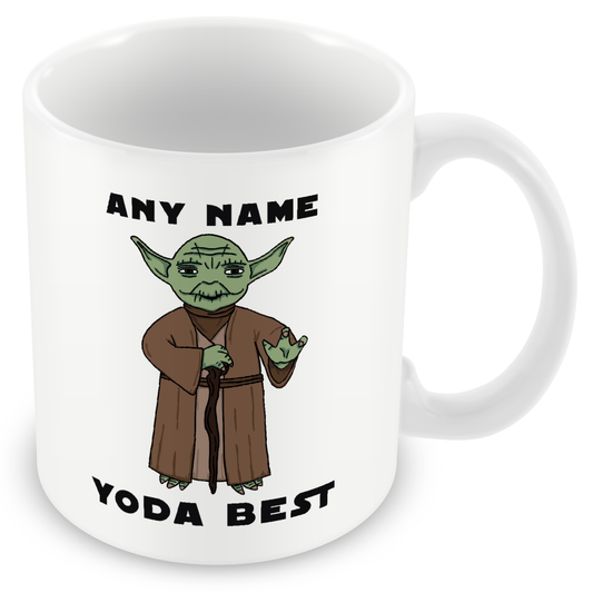 Personalised Yoda Best Mug