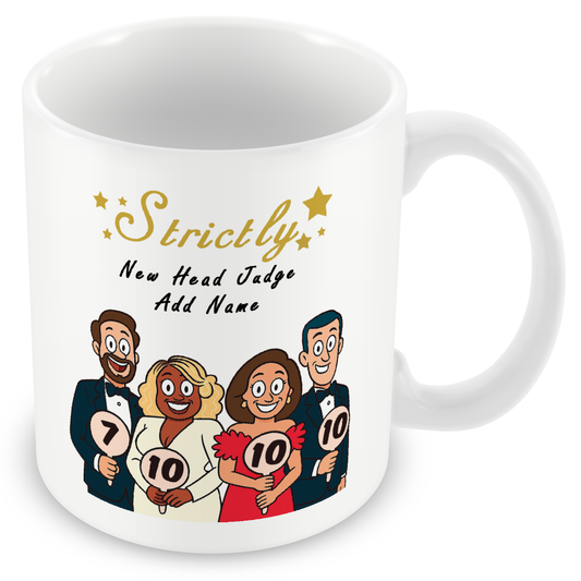 Personalised Strictly Come Dancing Judges Mug