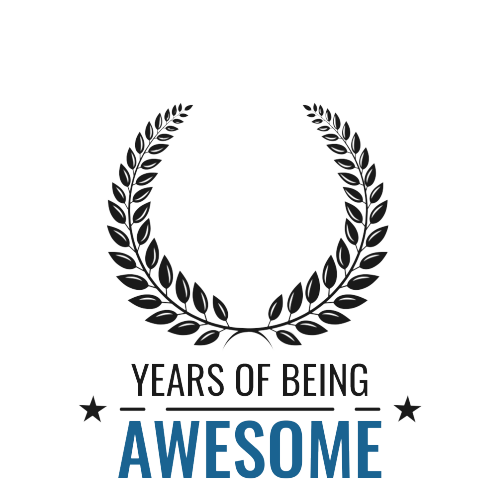 Personalised Years of Being Awesome Mug - Awesome Birthday Gift
