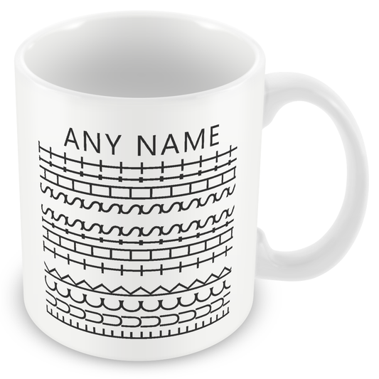 Funny Rude Gift – “Fuck This Shit” Tyre Tread Style - Novelty Personalised Gift