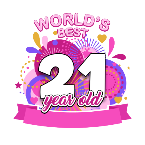 Personalised World's Best Birthday Mug for Men and Women - Pink or Blue