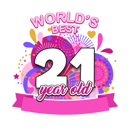 Personalised World's Best Birthday Mug for Men and Women - Pink or Blue