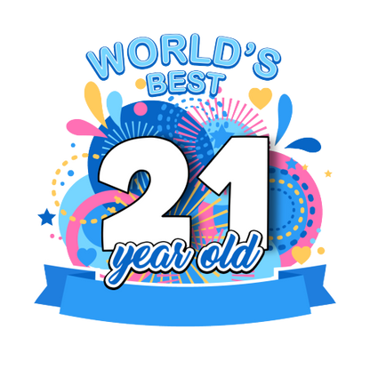 Personalised World's Best Birthday Mug for Men and Women - Pink or Blue