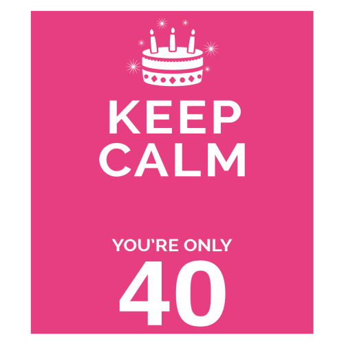 Personalised Keep Calm You’re Only Any Age Mug