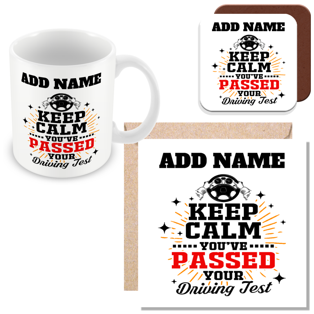 Personalised New Driver Mug – “Keep Calm I’m a New Driver”