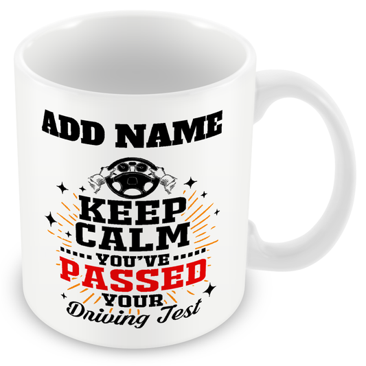 Personalised New Driver Mug – “Keep Calm I’m a New Driver”