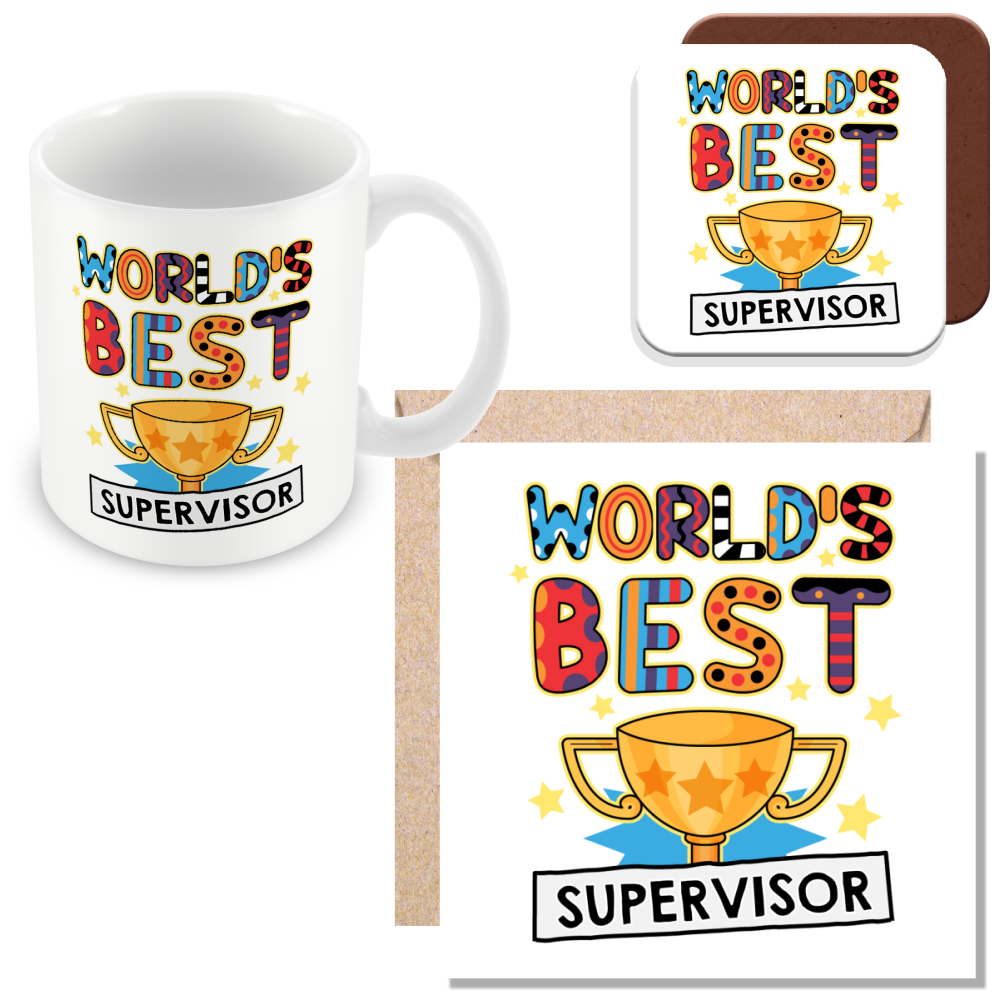 Personalised World’s Best Trophy Mug – Appreciation Gift
