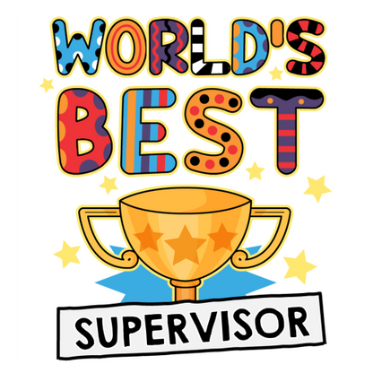 Personalised World’s Best Trophy – Appreciation Gift