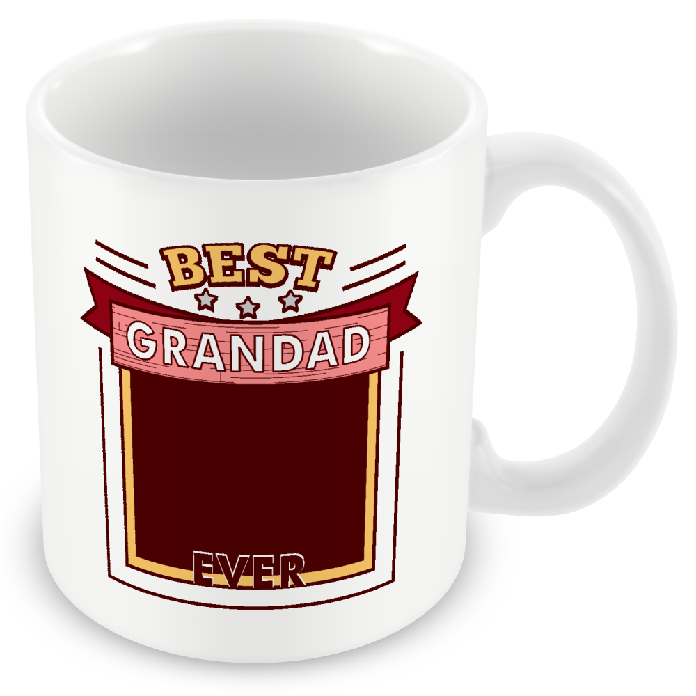 Personalised Photo Square Frame Mug – Gift for Your Favourite Relation
