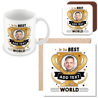 Personalised Photo Trophy Frame Mug – Personalised Gift for Your Favourite Person