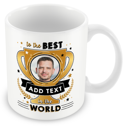 Personalised Photo Trophy Frame Mug – Personalised Gift for Your Favourite Person