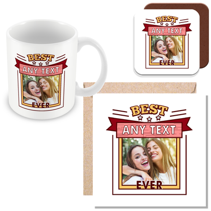 Personalised Photo Square Frame Mug – Gift for Your Favourite Person