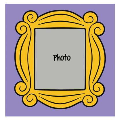 Personalised Friends Photo Frame Gift