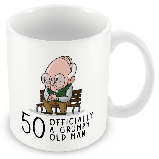 Grumpy Old Man Any Age Birthday Mug Gift