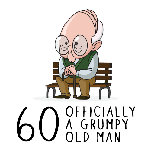 Grumpy Old Man Any Age Birthday Mug Gift