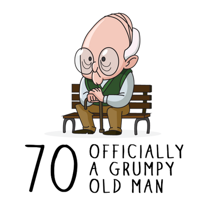 Grumpy Old Man Any Age Birthday Mug Gift
