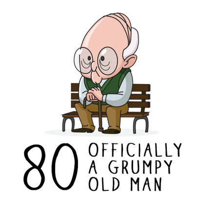 Grumpy Old Man Any Age Birthday Mug Gift