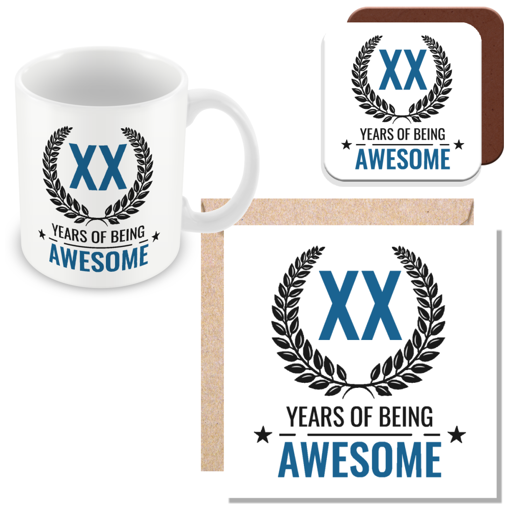 Years of Being Awesome Mug - Awesome Birthday Gift