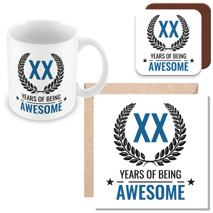 Years of Being Awesome Mug - Awesome Birthday Gift