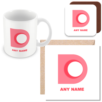 Alphabet Letter Gift - Personalised A-Z with Name