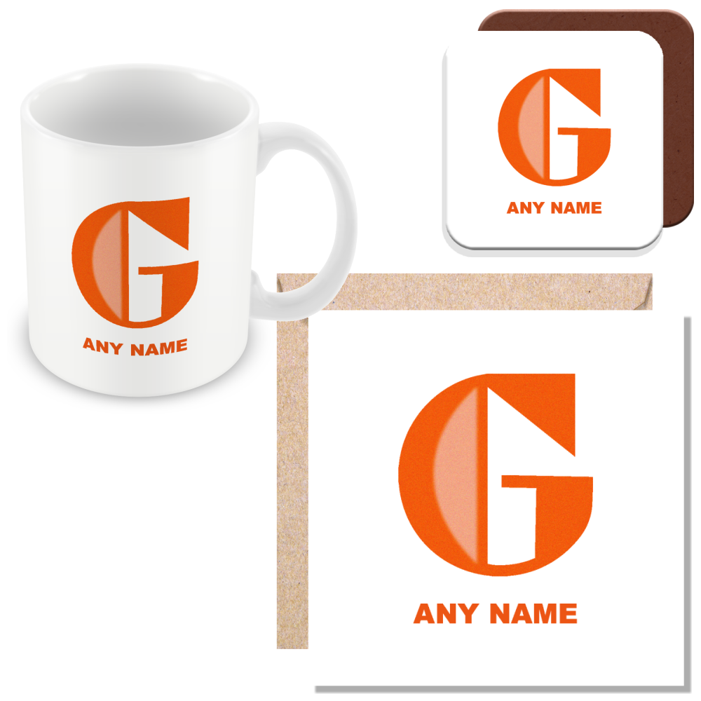 Alphabet Letter Gift - Personalised A-Z with Name