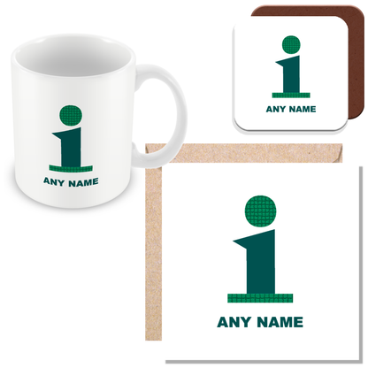 Alphabet Letter Gift - Personalised A-Z with Name