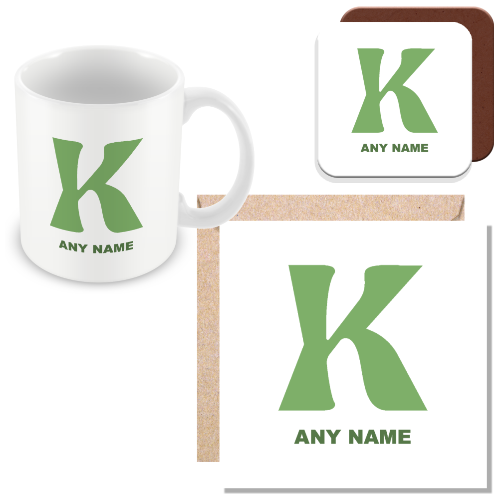 Alphabet Letter Gift - Personalised A-Z with Name