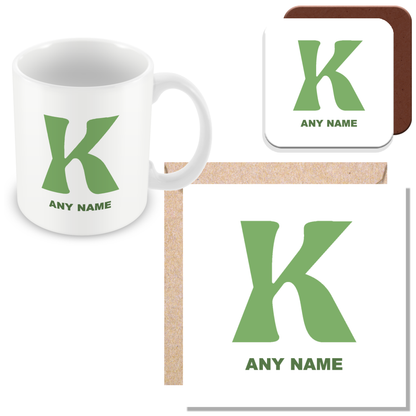 Alphabet Letter Gift - Personalised A-Z with Name