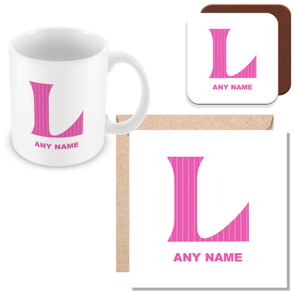 Alphabet Letter Gift - Personalised A-Z with Name