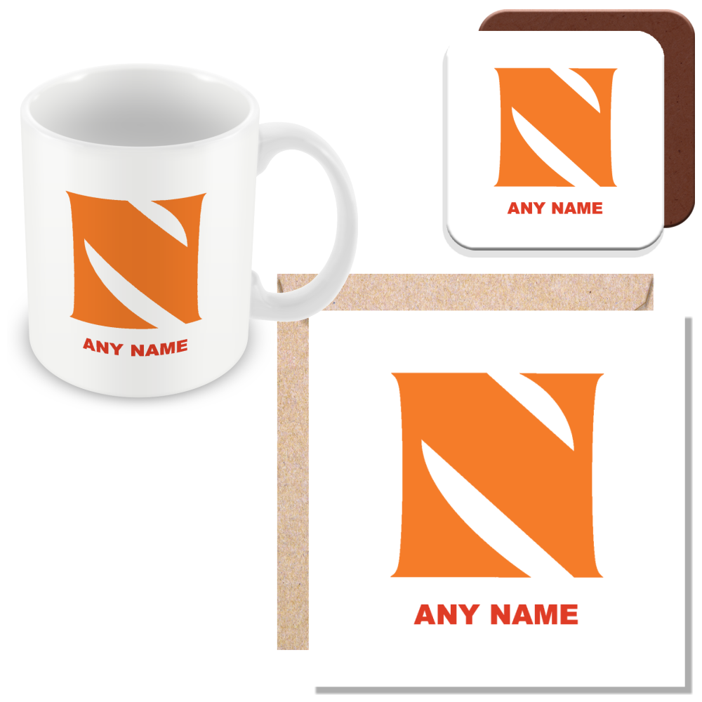 Alphabet Letter Gift - Personalised A-Z with Name