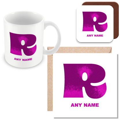 Alphabet Letter Gift - Personalised A-Z with Name