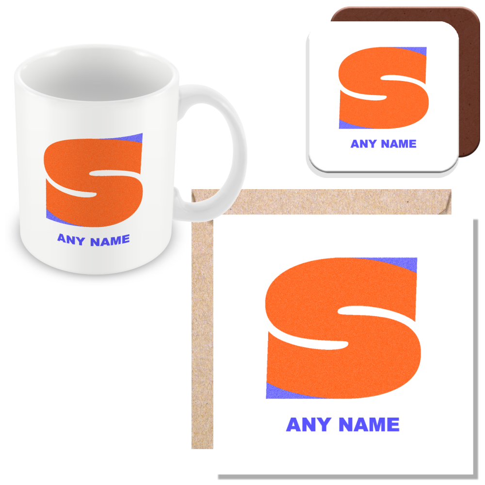 Alphabet Letter Gift - Personalised A-Z with Name