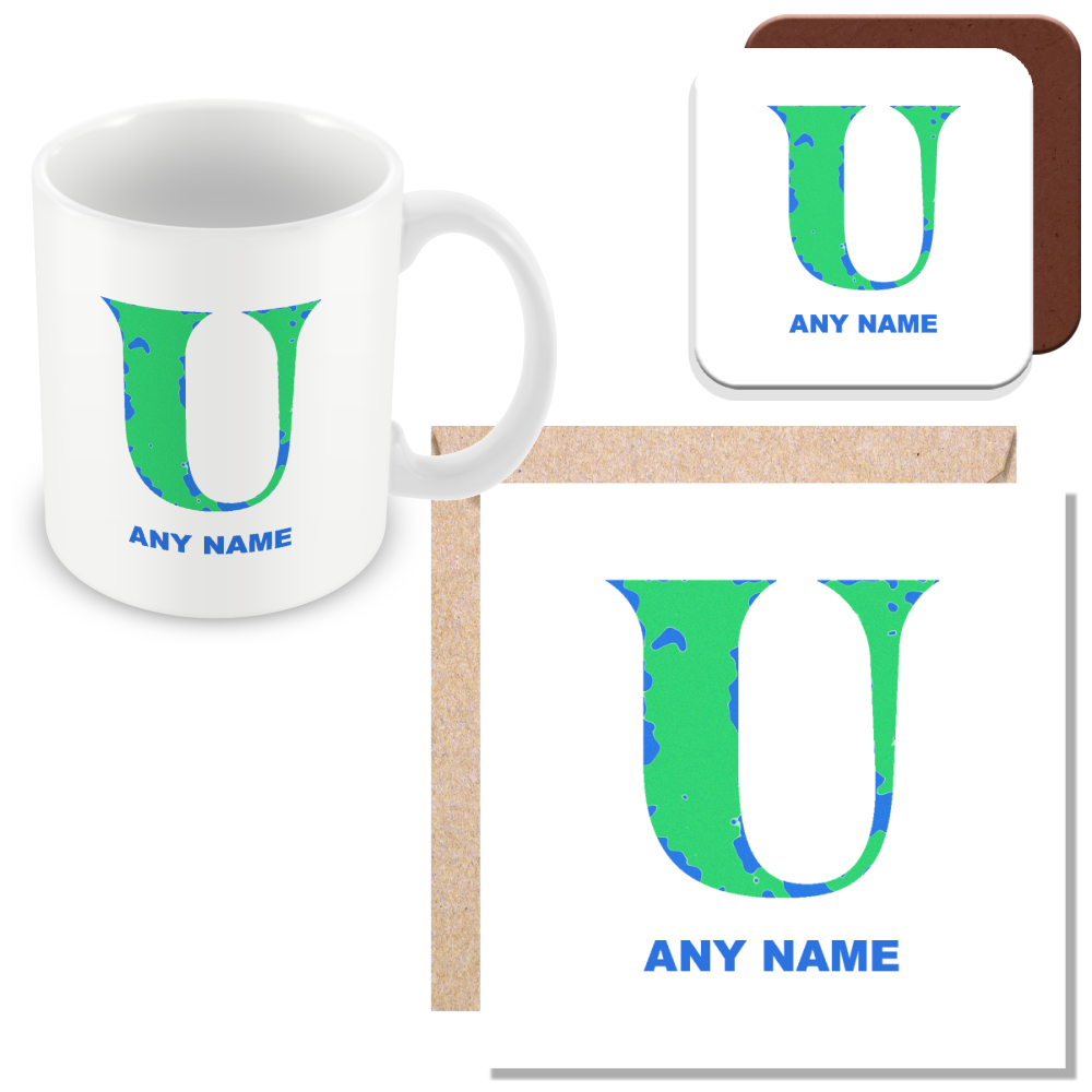 Alphabet Letter Gift - Personalised A-Z with Name