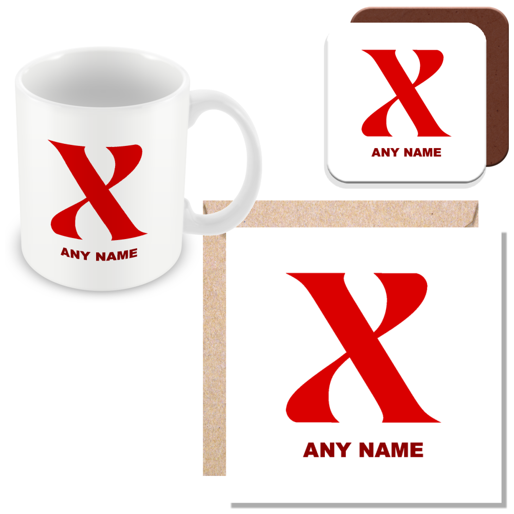 Alphabet Letter Gift - Personalised A-Z with Name