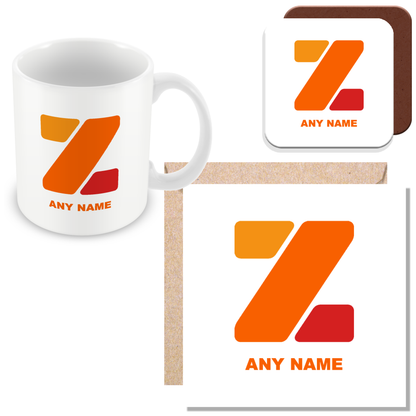 Alphabet Letter Gift - Personalised A-Z with Name