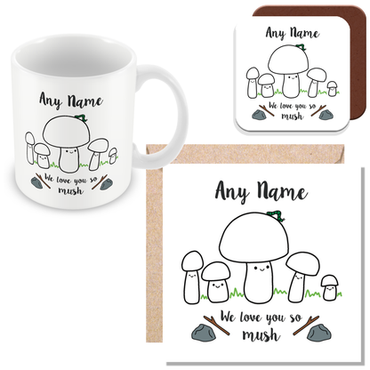 Daddy We Love You So MUSH - Personalised Gift for Dad