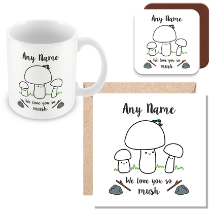 Daddy We Love You So MUSH - Personalised Gift for Dad