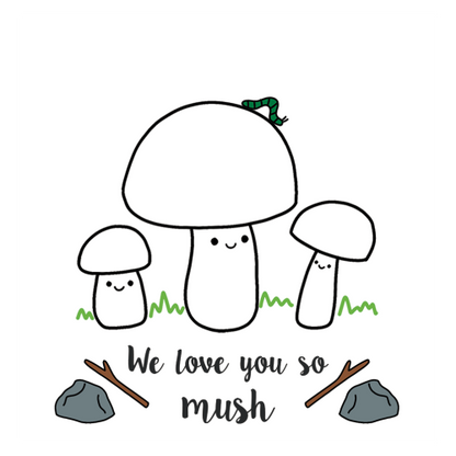 Daddy We Love You So MUSH - Personalised Gift for Dad