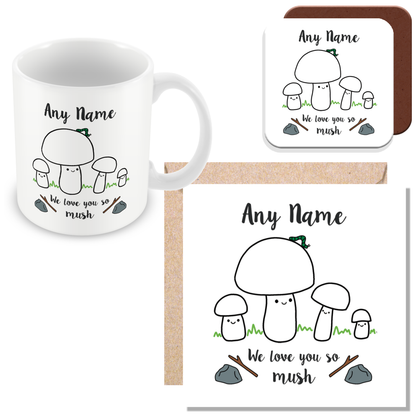 Daddy We Love You So MUSH - Personalised Gift for Dad