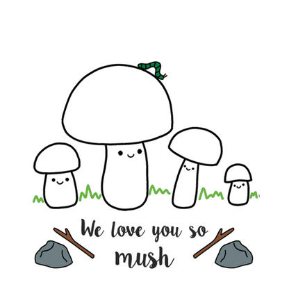 Daddy We Love You So MUSH - Personalised Gift for Dad