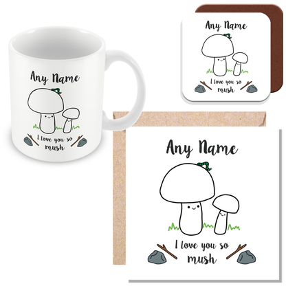 Daddy We Love You So MUSH - Personalised Gift for Dad