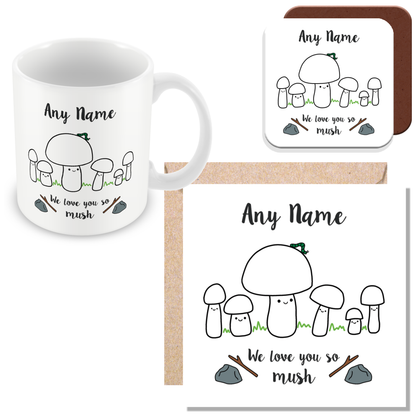 Daddy We Love You So MUSH - Personalised Gift for Dad