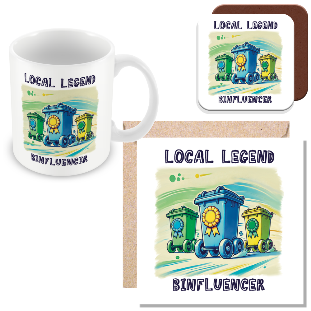 Binfluencer, Your Neighbourhood Bin Hero - Gift