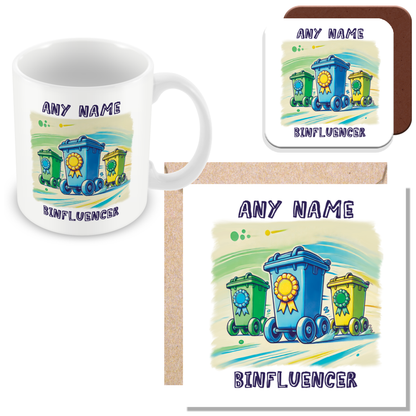 Binfluencer, Your Neighbourhood Bin Hero - Personalised Gift