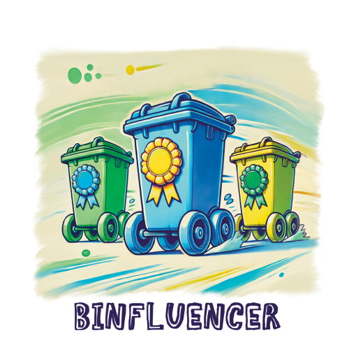 Binfluencer, Your Neighbourhood Bin Hero - Personalised Gift