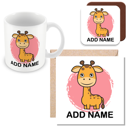 Animal Gift for Kids - Personalise with Name