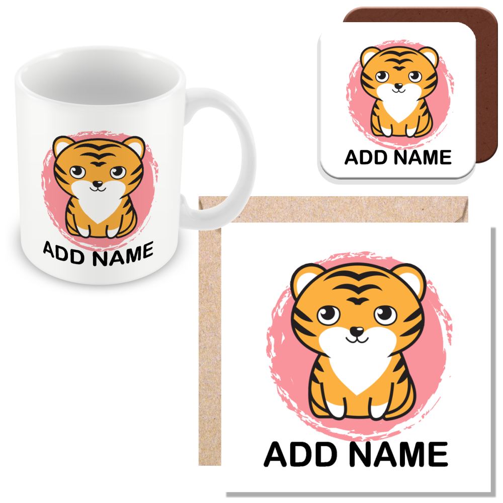 Animal Gift for Kids - Personalise with Name
