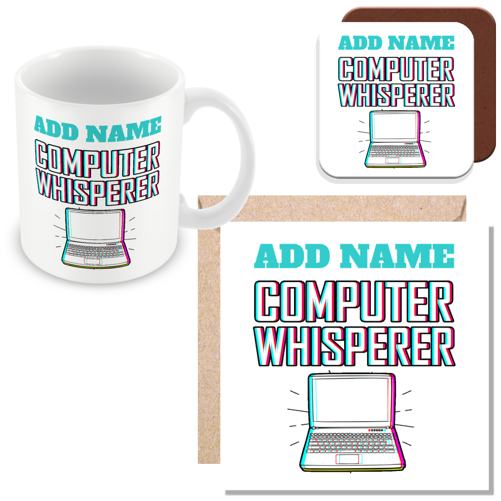 IT Technician Personalised Gift - Computer Whisperer