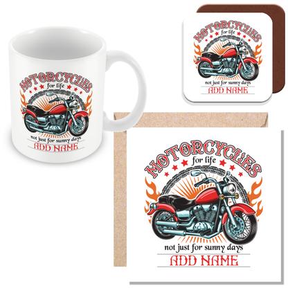 Motorcycles for Life - Personalised Gift for Bikers